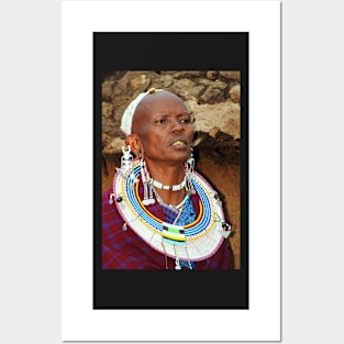 Maasai Matriach Posters and Art